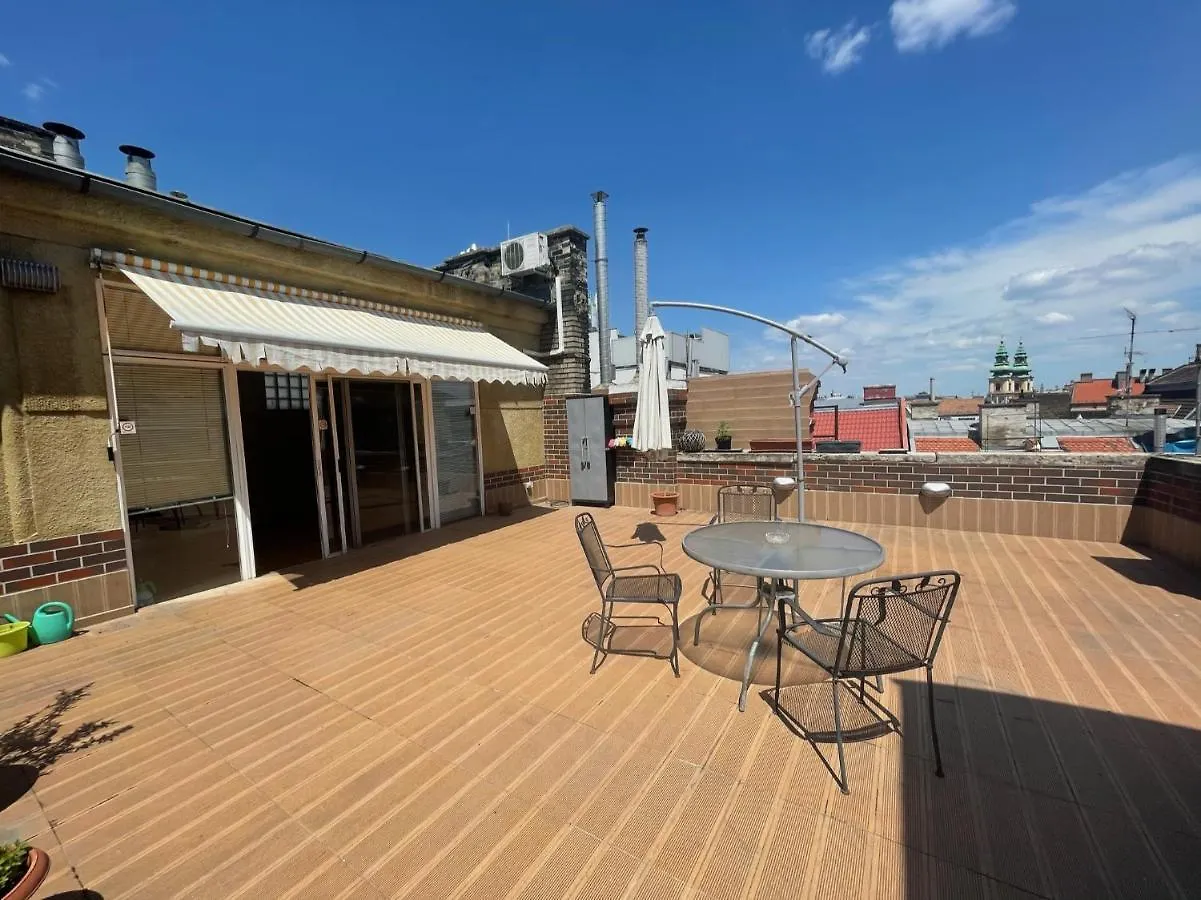 Budapest Rooftop Penthouse - Big Terrace Hungary