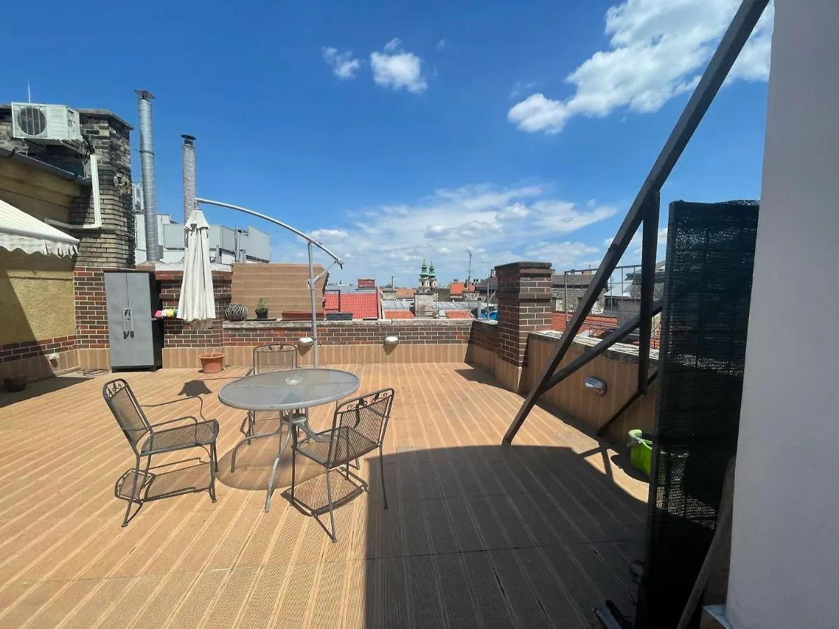 Apartment Budapest Rooftop Penthouse - Big Terrace