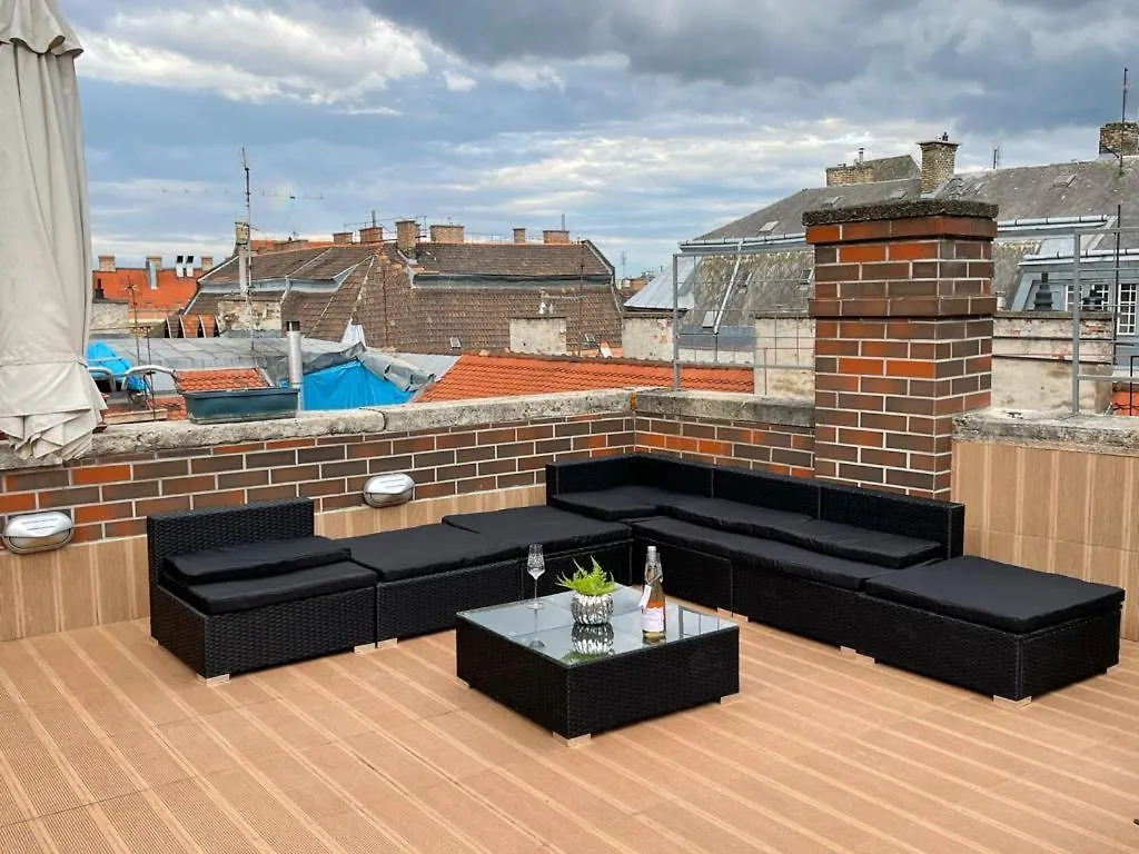 Apartment Budapest Rooftop Penthouse - Big Terrace Hungary